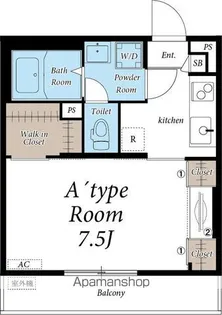リブリ・リコ【1階】の間取り