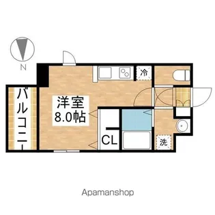 S-RESIDENCE千種【6階】の間取り