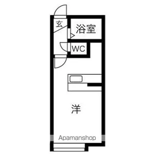 パレス白石【202号室】の間取り