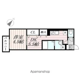 イーグルワン【3階】の間取り