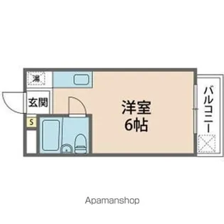 神栄ハイツ【3階】の間取り