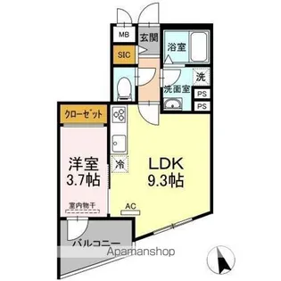 KADOYA【1階】の間取り