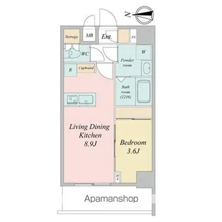 LIME RESIDENCE KAWAGUCHI EAST【7階】の間取り