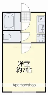 F−SERIES備前A【101号室】の間取り