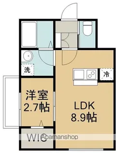 KLEIS川越市【2階】の間取り