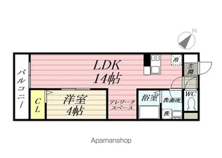 イーグルワン【2階】の間取り