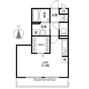 シンパティーア A【2階】の間取り