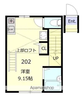 カノン池袋【2階】の間取り