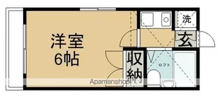 セントハイム霞ヶ関【1階】の間取り