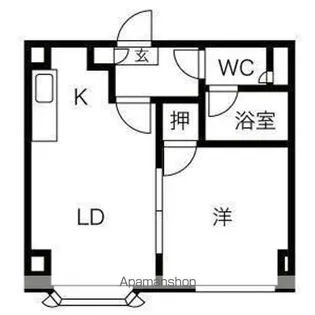 モア澄川【2階】の間取り