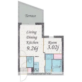 quador車道【1階】の間取り