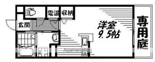 新森グリーンハイツ【103号室号室】の間取り