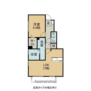 レーテ【1階】の間取り
