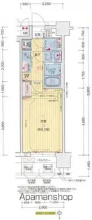 プレサンス横浜大通り公園【4階】の間取り