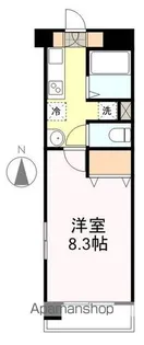 スターリット上杉【4階】の間取り