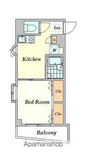 コンフォート曙橋【3階】の間取り