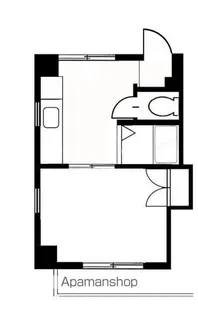 白鷺コーポ【303号室号室】の間取り