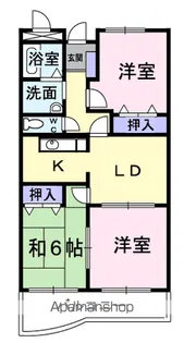 ビジュオール【2階】の間取り