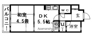 メゾン22【410号室】の間取り