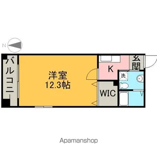 リバーフロントレジデンス【2階】の間取り