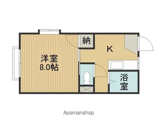 フォーブルタケウチ【201号室】の間取り