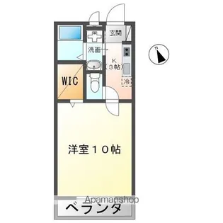 ハイツ・AKUA【1階】の間取り