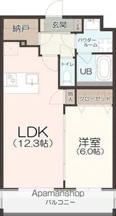ADORE(アドア)【1階】の間取り