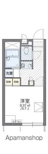 レオパレス高砂荒井【106号室】の間取り