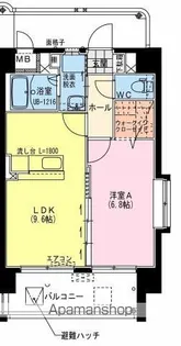 ヴィスコンティ【5階】の間取り