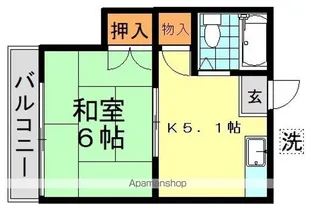 春海荘【2階】の間取り