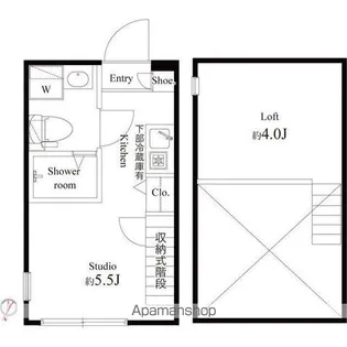 ハーモニーテラス西瑞江【2階】の間取り
