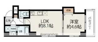 コネクトパークヒルズ神明町【6階】の間取り