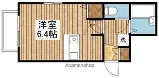 サンハイム関新【101号室】の間取り