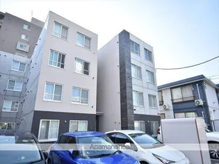 北海道札幌市豊平区水車町8丁目【マンション】の外観