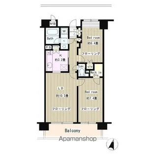 TRIADE【7階】の間取り