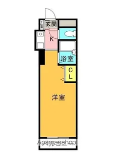 ロックブリッジハイツ【303号室】の間取り