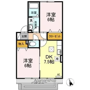 プレミールST【1階】の間取り