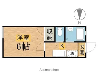 第2コーポ邦【1階】の間取り