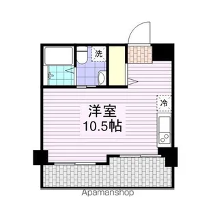 リエス千葉新宿【4階】の間取り