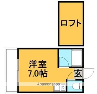 ツインリッチ和白東A【1階】の間取り