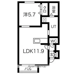 ADレジェンド【1階】の間取り