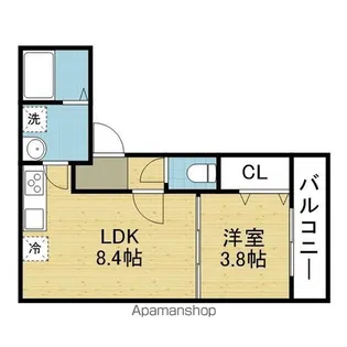 AVANTIO小路【303号室】の間取り