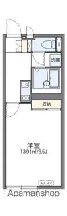 レオネクストかのう【201号室】の間取り
