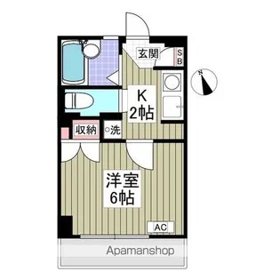 マルヴィエント湘南【303号室】の間取り