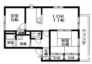 プロスペリテ【C102号室】の間取り