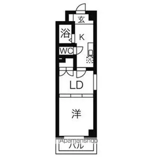 サンライトマンション【1階】の間取り
