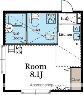 ココメゾン【1階】の間取り