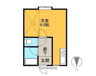 浜松ハイツⅡ【101号室】の間取り