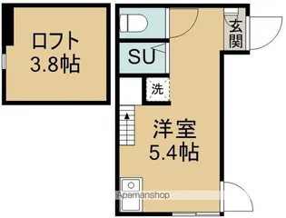 TIARE高円寺【1階】の間取り