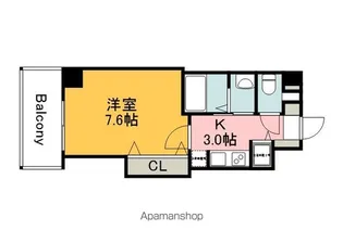 クレスト池之子【6階】の間取り